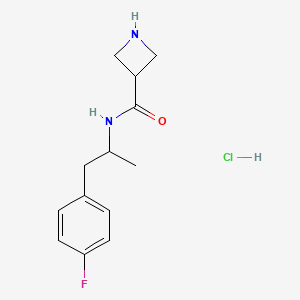 Azetidine-3-carboxylic acid [2-(4-fluoro-phenyl)-1-methyl-ethyl]-amidehydrochloride