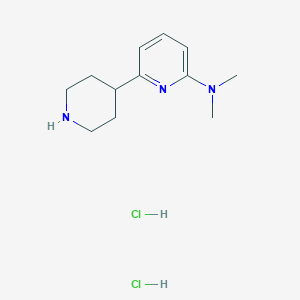 (1',2',3',4',5',6'-Hexahydro-[2,4']bipyridinyl-6-yl)-dimethyl-amine dihydrochloride