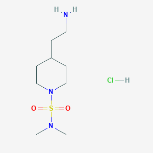 4-(2-Amino-ethyl)-piperidine-1-sulfonic acid dimethylamide hydrochloride