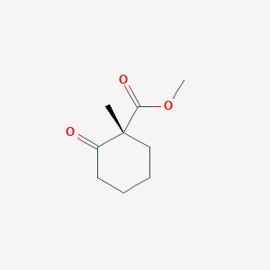 molecular formula C9H14O3 B14026165 Methyl (R)-1-methyl-2-oxocyclohexane-1-carboxylate 