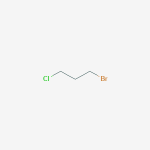molecular formula C3H6BrCl<br>Cl(CH2)3Br<br>C3H6BrCl B140262 1-Bromo-3-chloropropane CAS No. 109-70-6