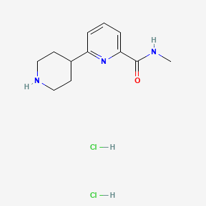 1',2',3',4',5',6'-Hexahydro-[2,4']bipyridinyl-6-carboxylic acid methylamide dihydrochloride