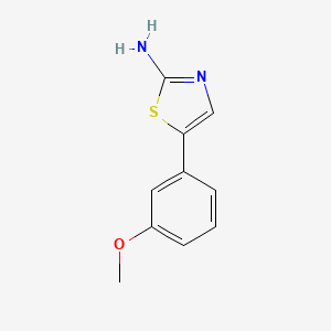 molecular formula C10H10N2OS B14026210 5-(3-Methoxyphenyl)thiazol-2-amine 