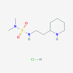 N,N-Dimethyl-N'-(2-piperidin-2-ylethyl)sulfamide hydrochloride