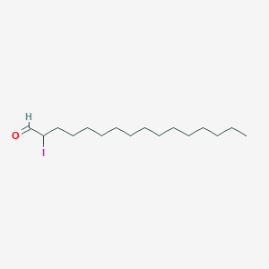 molecular formula C16H31IO B140263 2-Iodohexadecanal CAS No. 130770-02-4