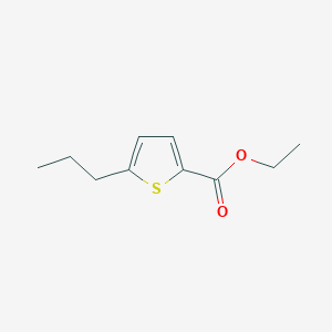 molecular formula C10H14O2S B14026383 Ethyl 5-propylthiophene-2-carboxylate 
