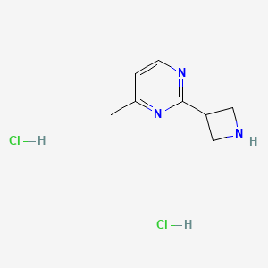 2-(Azetidin-3-yl)-4-methylpyrimidine dihydrochloride