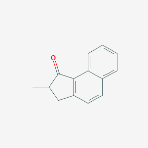 molecular formula C14H12O B140269 2-Methyl-2,3-dihydro-1H-cyclopenta[a]naphthalen-1-one CAS No. 150096-57-4