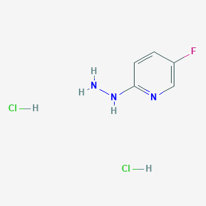 5-Fluoro-2-hydrazinylpyridine dihydrochloride