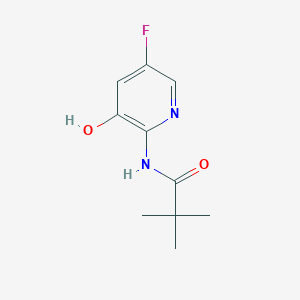 N-(5-Fluoro-3-hydroxypyridin-2-yl)pivalamide