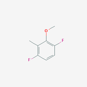 molecular formula C8H8F2O B14027144 3,6-Difluoro-2-methoxytoluene 