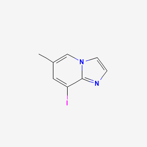 molecular formula C8H7IN2 B1402768 8-Iodo-6-methylimidazo[1,2-a]pyridine CAS No. 955942-40-2