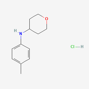 N-(p-Tolyl)tetrahydro-2H-pyran-4-amine hydrochloride