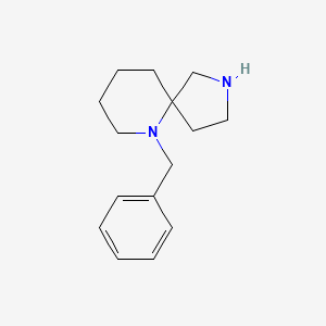 molecular formula C15H22N2 B1402789 6-Benzyl-2,6-diazaspiro[4.5]decane CAS No. 1158750-93-6