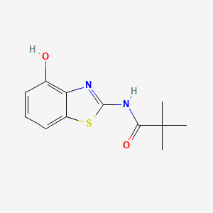 N-(4-Hydroxy-benzothiazol-2-yl)-2,2-dimethyl-propionamide