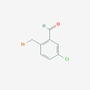2-(Bromomethyl)-5-chlorobenzaldehyde