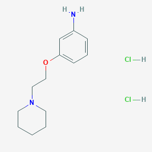 [3-(2-Piperidin-1-ylethoxy)phenyl]-amine dihydrochloride
