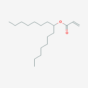 molecular formula C18H34O2 B14028069 Pentadecan-8-YL acrylate 