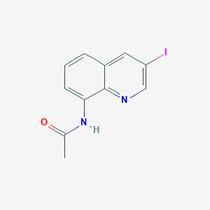 molecular formula C11H9IN2O B1402810 N-(3-iodoquinolin-8-yl)acetamide CAS No. 1393845-70-9