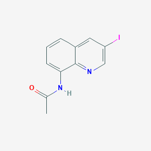 N-(3-iodoquinolin-8-yl)acetamide