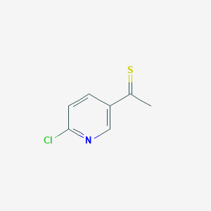 1-(6-Chloropyridin-3-yl)ethanethione