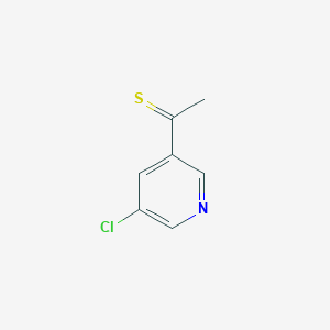 1-(5-Chloropyridin-3-yl)ethanethione
