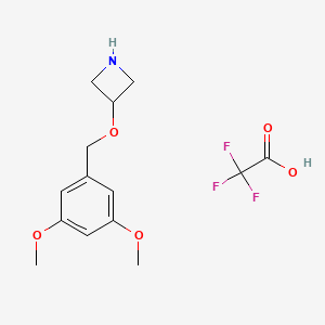 3-[(3,5-Dimethoxybenzyl)oxy]azetidine trifluoroacetate