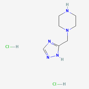 1-(4H-1,2,4-Triazol-3-ylmethyl)piperazine dihydrochloride