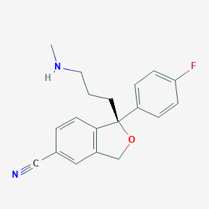 molecular formula C19H19FN2O B140283 Desmethylescitalopram CAS No. 144025-14-9