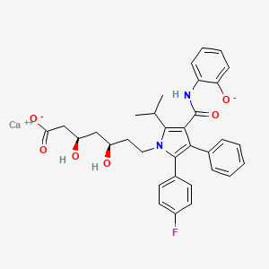 molecular formula C33H33CaFN2O6 B14028346 2-Hydroxyatorvastatin calcium salt 