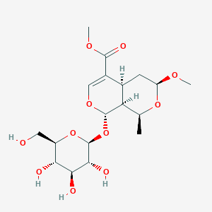 molecular formula C18H28O11 B14028415 7alpha-O-Methylmorroniside 