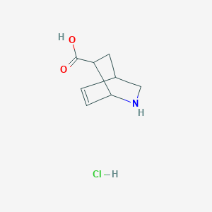 2-Azabicyclo[2.2.2]oct-7-ene-6-carboxylic acid hydrochloride