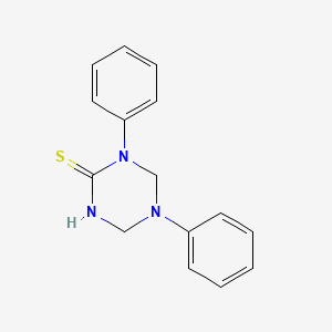 1,5-Diphenyl-1,3,5-triazinane-2-thione