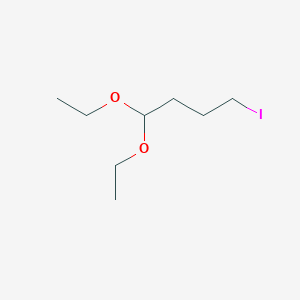 molecular formula C8H17IO2 B1402870 1,1-Diethoxy-4-iodobutane CAS No. 1365964-16-4