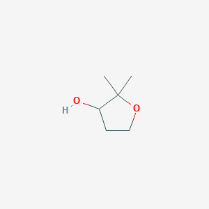 molecular formula C6H12O2 B14028736 2,2-Dimethyloxolan-3-ol CAS No. 101398-19-0