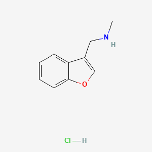 (1-Benzofuran-3-ylmethyl)methylamine hydrochloride