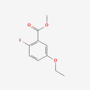molecular formula C10H11FO3 B14029062 Methyl 5-ethoxy-2-fluorobenzoate 