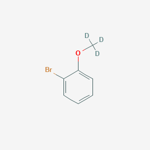molecular formula C7H7BrO B14029212 2-(Methoxy-d3)-bromobenzene 
