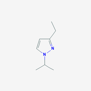 molecular formula C8H14N2 B14029232 3-Ethyl-1-isopropyl-1H-pyrazole 