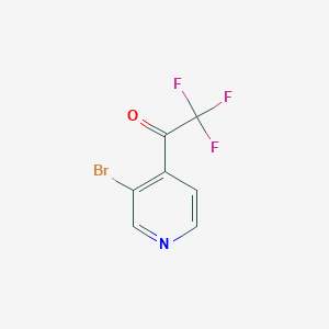1-(3-Bromopyridin-4-yl)-2,2,2-trifluoroethanone