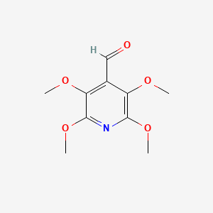 2,3,5,6-Tetramethoxyisonicotinaldehyde
