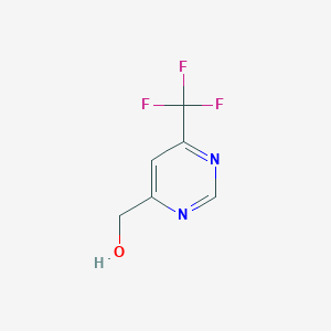 molecular formula C6H5F3N2O B1402984 (6-(Trifluoromethyl)pyrimidin-4-yl)methanol CAS No. 1356111-18-6