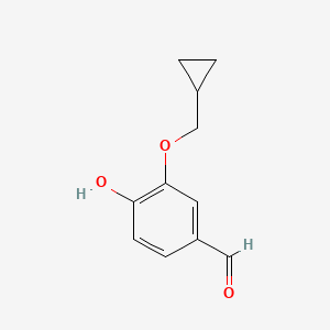 3-(Cyclopropylmethoxy)-4-hydroxybenzaldehyde