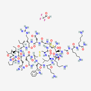 molecular formula C108H176F3N35O26S4 B14030025 Tertiapin-Q Trifluoroacetate 