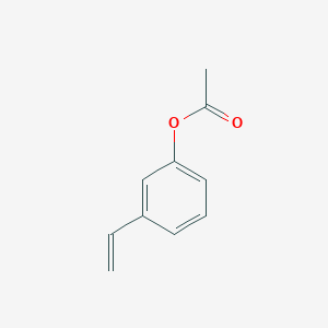 molecular formula C10H10O2 B14030058 3-Acetoxystyrene 