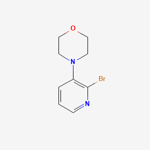 molecular formula C9H11BrN2O B1403007 4-(2-Bromopyridin-3-yl)morpholine CAS No. 54231-45-7