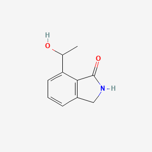 7-(1-Hydroxyethyl)isoindolin-1-one