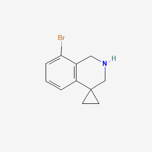 8'-bromo-2',3'-dihydro-1'H-spiro[cyclopropane-1,4'-isoquinoline]
