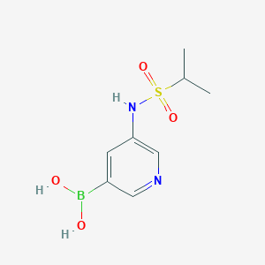 (5-(1-Methylethylsulfonamido)pyridin-3-yl)boronic acid