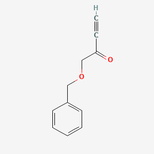 molecular formula C11H10O2 B14030315 1-(Benzyloxy)but-3-YN-2-one 